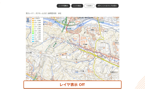 レイヤ表示・凡例表示2